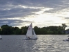 Typical evening sail on the Bay