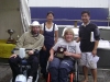 Brett (on right) won Silver fleet in Toronto