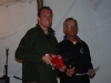 Steve 3rd place award gold fleet 2012 Mobility Cup