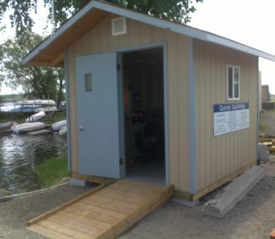 finished shed